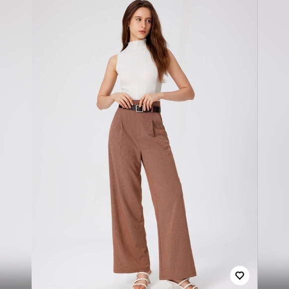 NWT~ Cider Wide Leg Trouser Pants - Picture 2 of 8